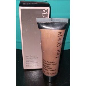 NIB Mary Kay Liquid Illuminator Shade 2 Highlighter use w/ foundation